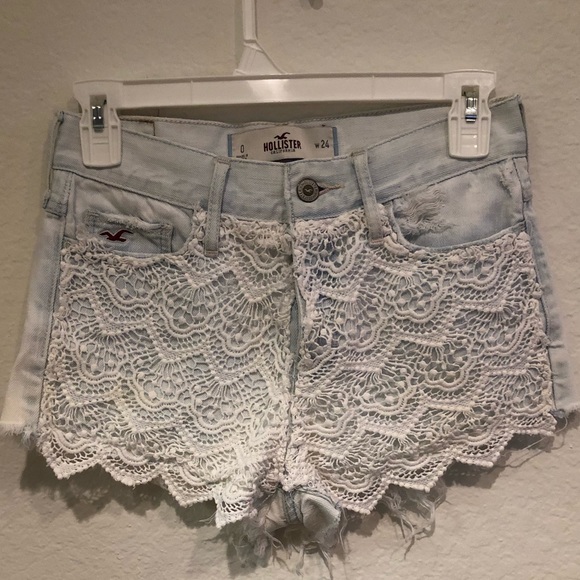 Hollister Lacy Jean Shorts - Picture 1 of 4